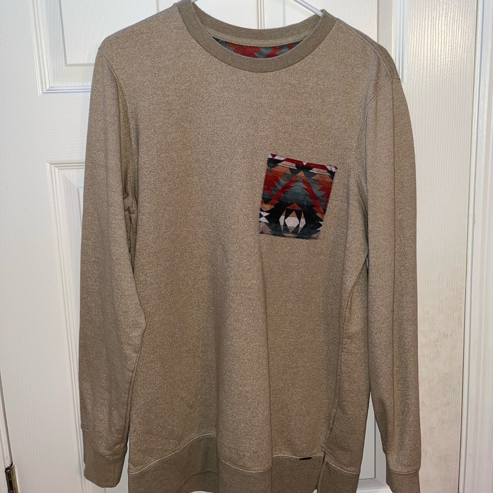 Pacsun On The Byas Tan Sweater
